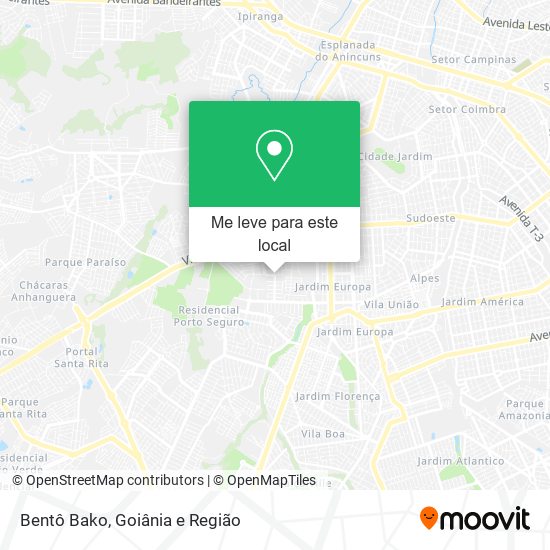 Bentô Bako mapa