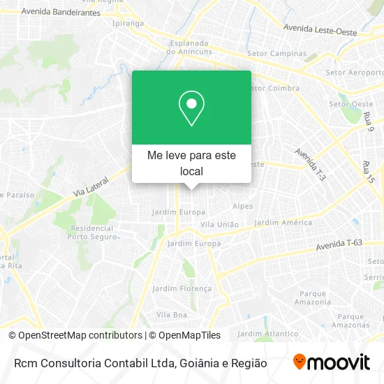 Rcm Consultoria Contabil Ltda mapa