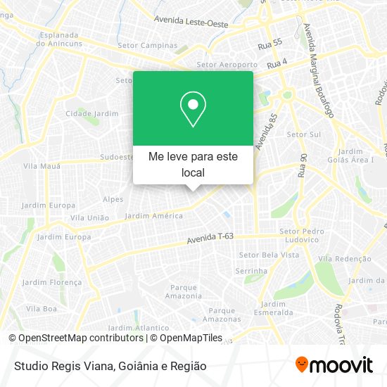Studio Regis Viana mapa