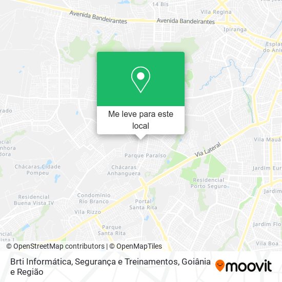 Brti Informática, Segurança e Treinamentos mapa