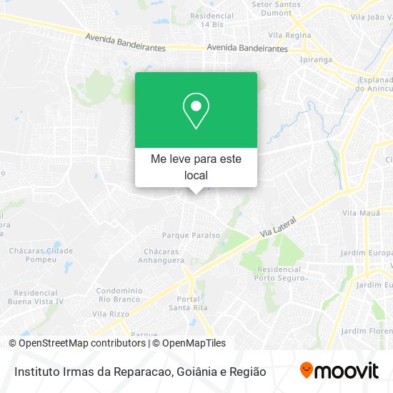 Instituto Irmas da Reparacao mapa