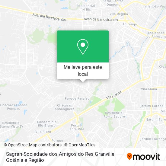 Sagran-Sociedade dos Amigos do Res Granville mapa