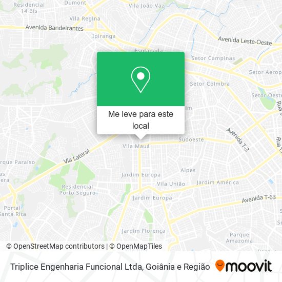 Triplice Engenharia Funcional Ltda mapa