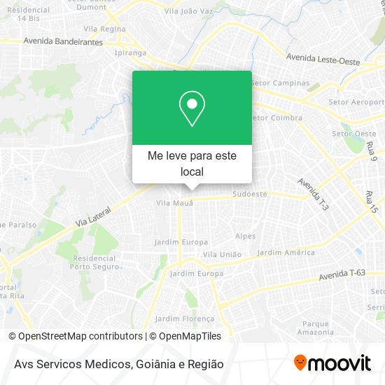 Avs Servicos Medicos mapa