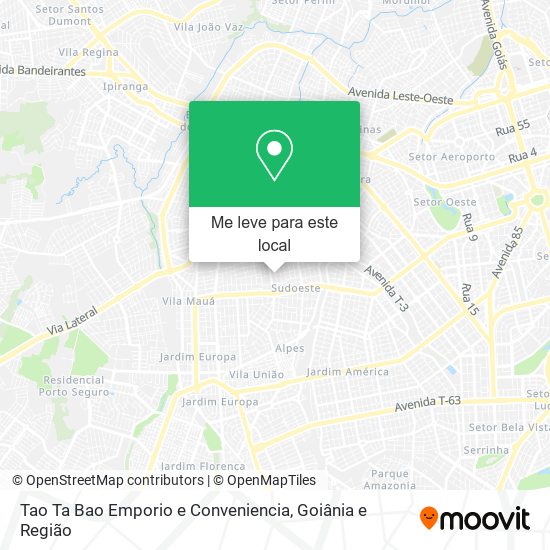 Tao Ta Bao Emporio e Conveniencia mapa