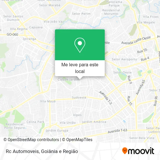 Rc Automoveis mapa