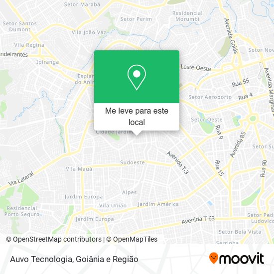 Auvo Tecnologia mapa