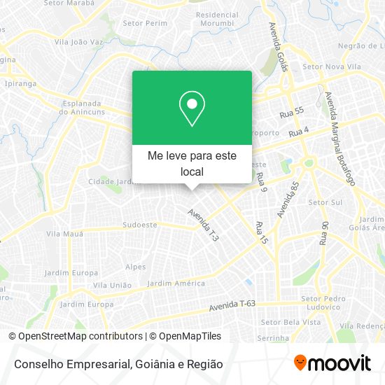 Conselho Empresarial mapa