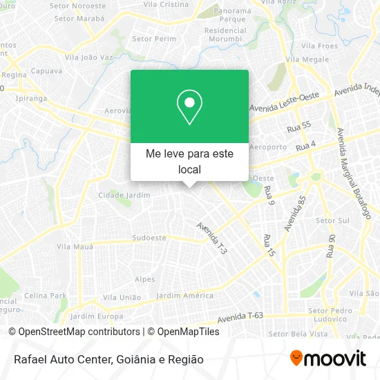 Rafael Auto Center mapa