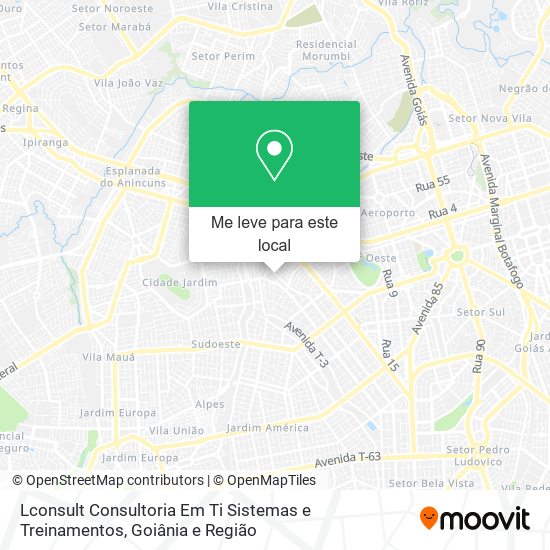 Lconsult Consultoria Em Ti Sistemas e Treinamentos mapa