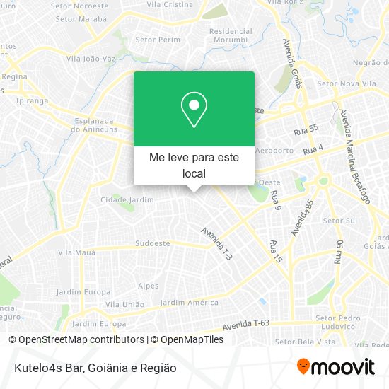 Kutelo4s Bar mapa