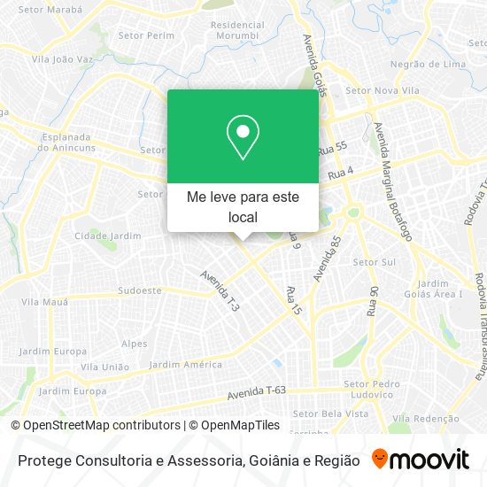 Protege Consultoria e Assessoria mapa