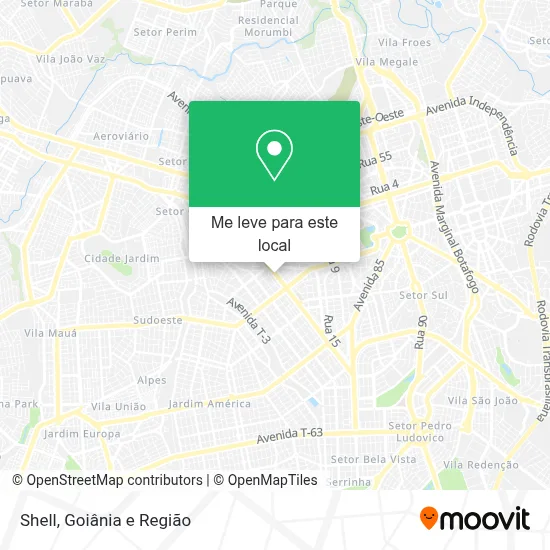 Shell mapa
