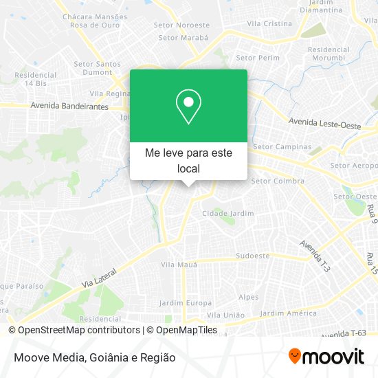 Moove Media mapa