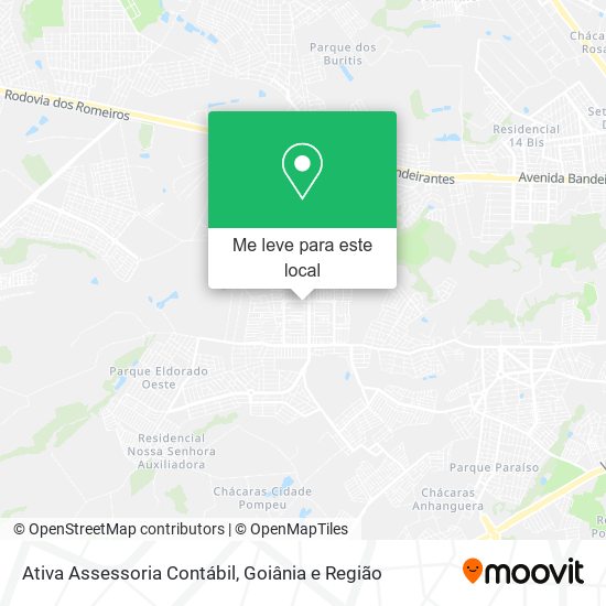 Ativa Assessoria Contábil mapa