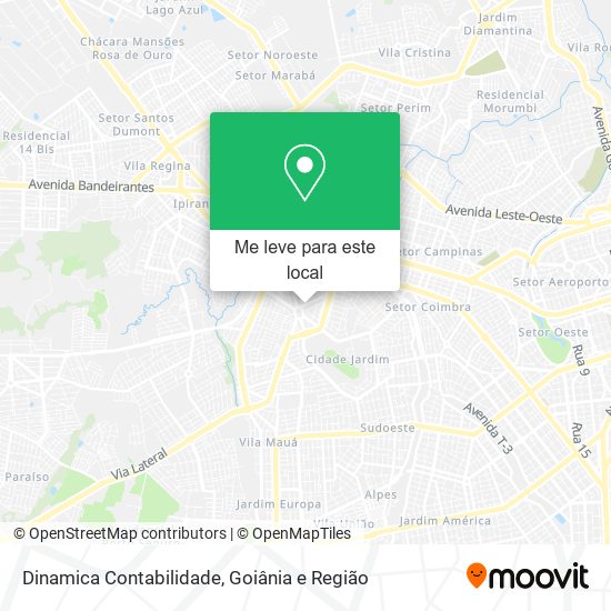 Dinamica Contabilidade mapa