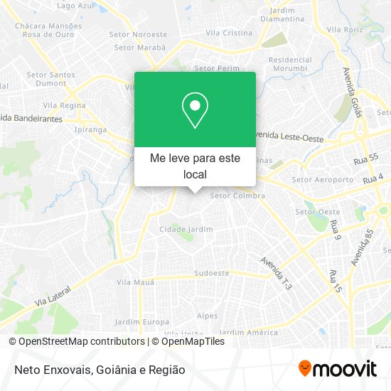 Neto Enxovais mapa