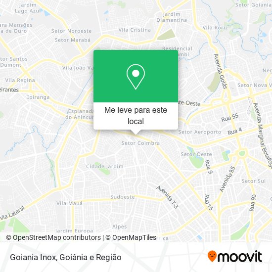 Goiania Inox mapa