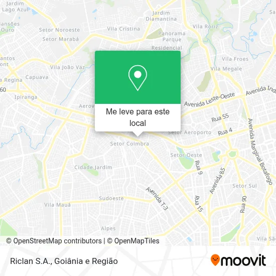 Riclan S.A. mapa