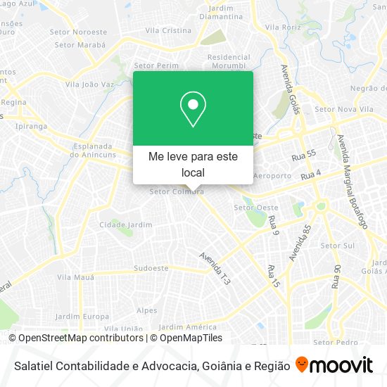 Salatiel Contabilidade e Advocacia mapa