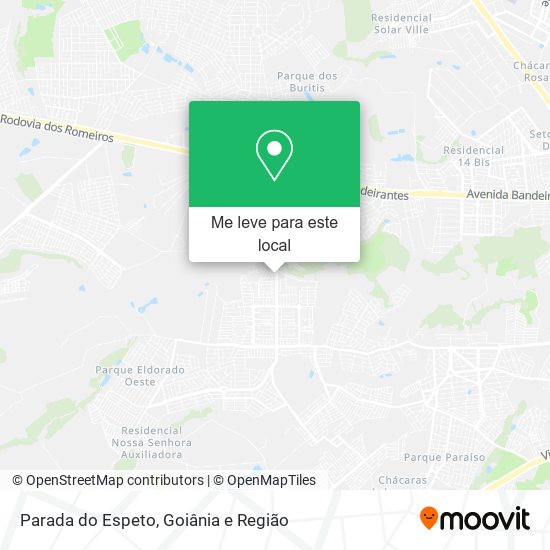 Parada do Espeto mapa