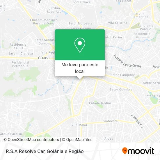 R.S.A Resolve Car mapa