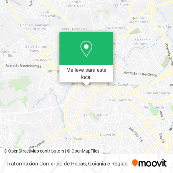 Tratormaxion Comercio de Pecas mapa