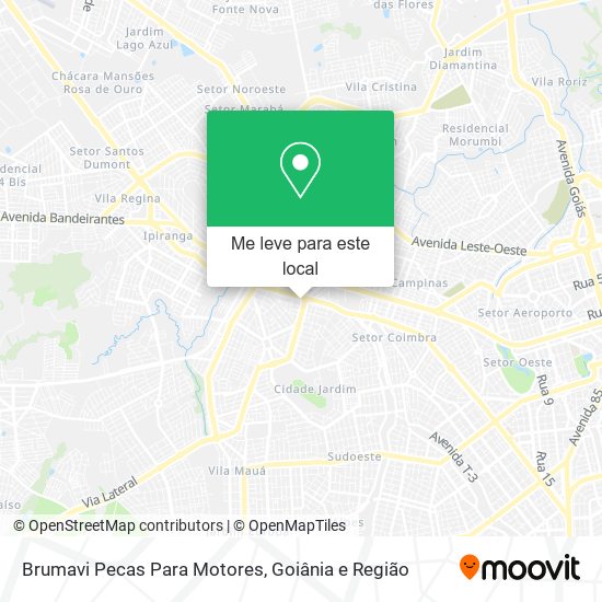 Brumavi Pecas Para Motores mapa