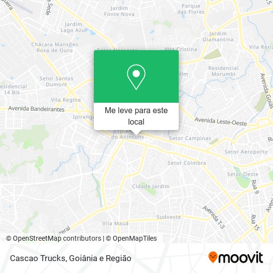 Cascao Trucks mapa