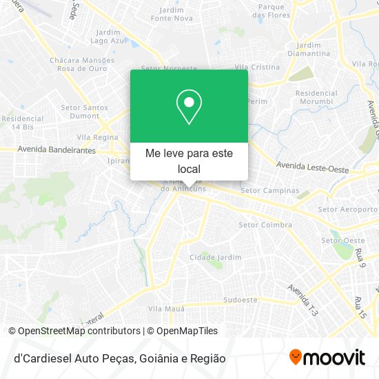 d'Cardiesel Auto Peças mapa