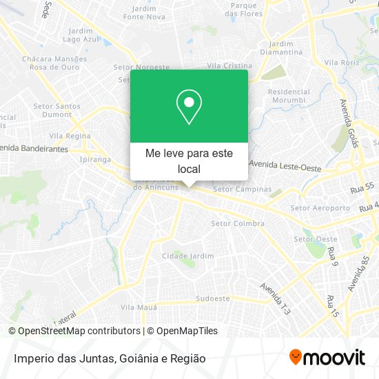 Imperio das Juntas mapa