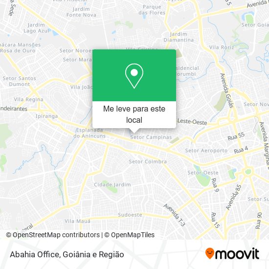 Abahia Office mapa