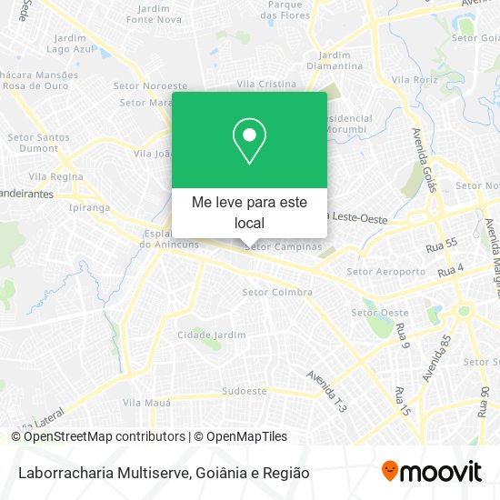 Laborracharia Multiserve mapa