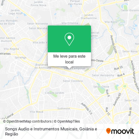 Songs Audio e Instrumentos Musicais mapa