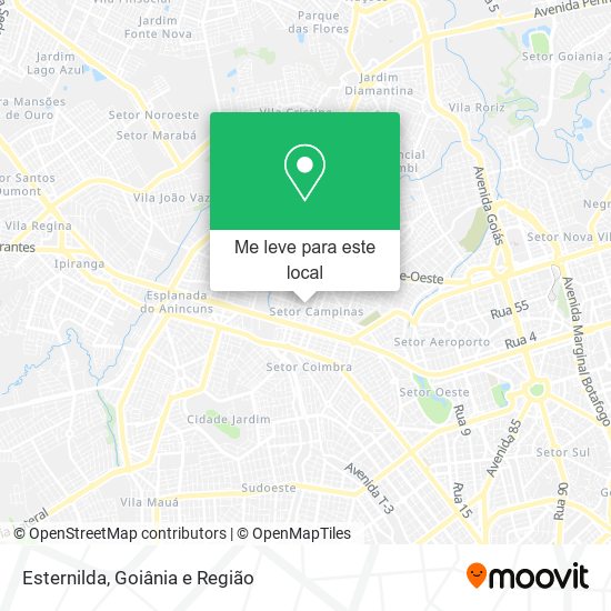 Esternilda mapa
