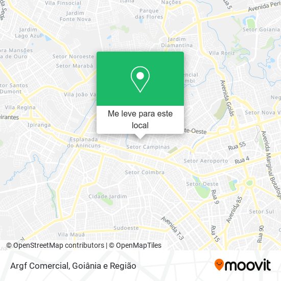 Argf Comercial mapa
