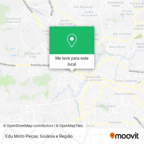 Edu Moto Peças mapa