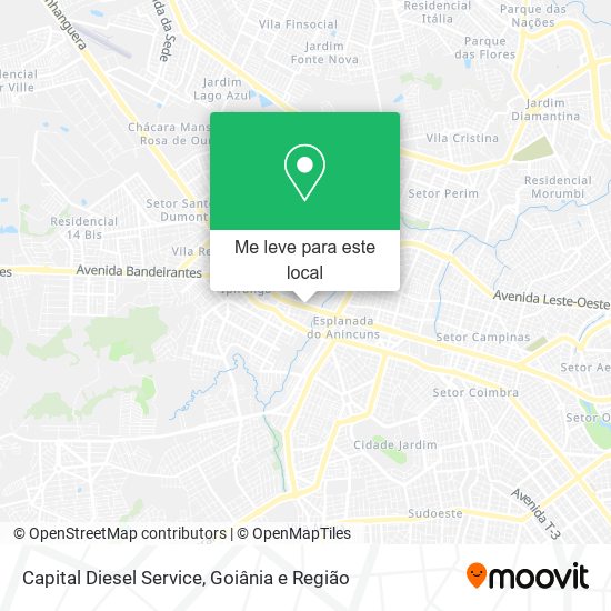 Capital Diesel Service mapa