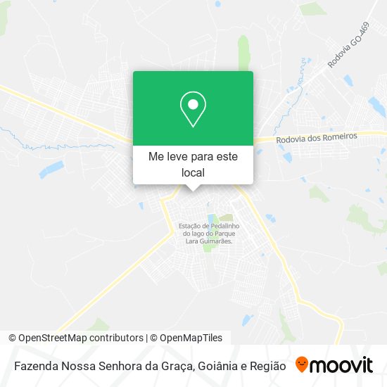 Fazenda Nossa Senhora da Graça mapa