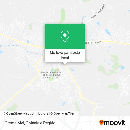 Creme Mel mapa
