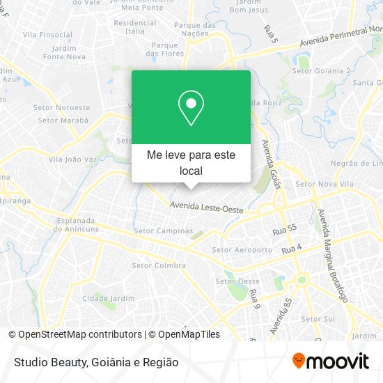 Studio Beauty mapa