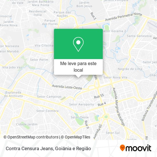 Contra Censura Jeans mapa