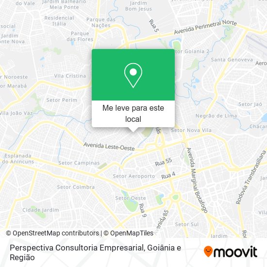 Perspectiva Consultoria Empresarial mapa