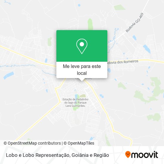 Lobo e Lobo Representação mapa