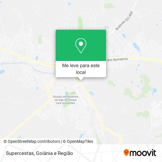 Supercestas mapa