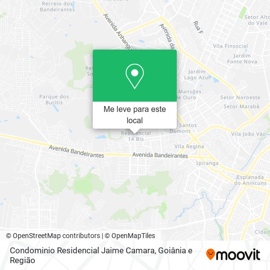 Condominio Residencial Jaime Camara mapa