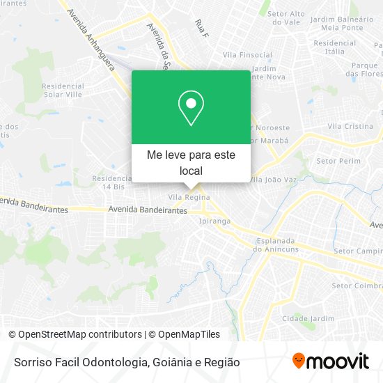 Sorriso Facil Odontologia mapa