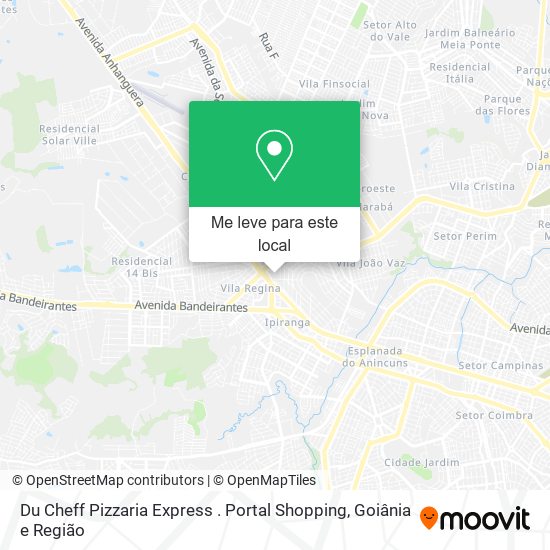 Du Cheff Pizzaria Express . Portal Shopping mapa