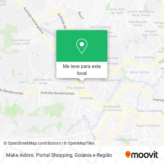 Make Adoro. Portal Shopping mapa