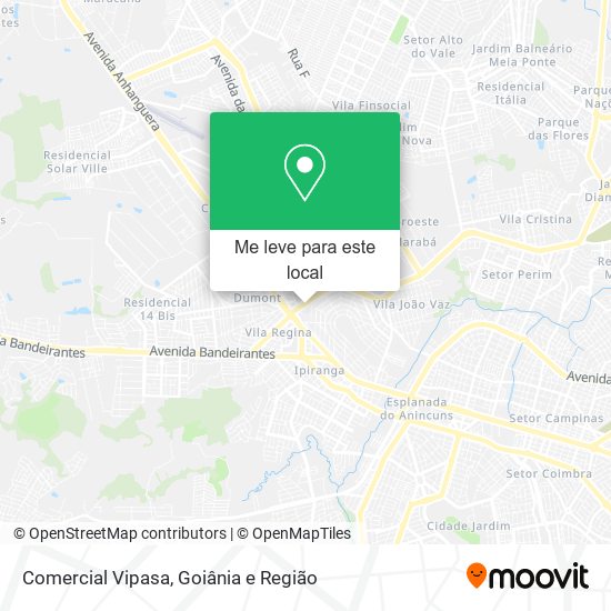Comercial Vipasa mapa